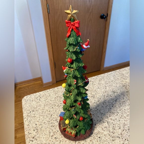 Vintage Lighted, Musical Pencil Christmas Tree - Picture 6 of 15